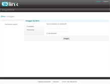 Tablet Screenshot of mijn.qlinx.nl